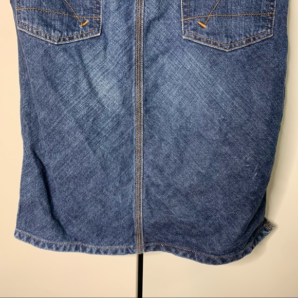 Guess Jeans Straight Denim Pencil Skirt - Picture 11 of 14